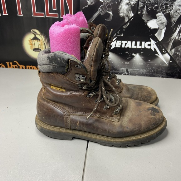 Chippewa Other - Chippewa Birkhead 8" Steel Toe Work Boot Brown Mens Size 9.5 M